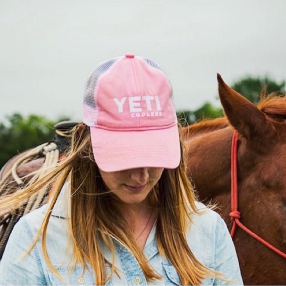 Yeti Coolers Logo Trucker Hat